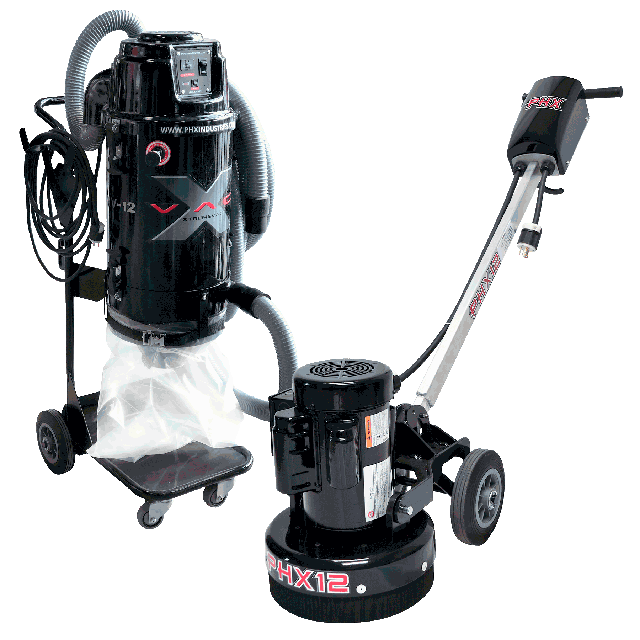 Concrete grinder 12 in 240V