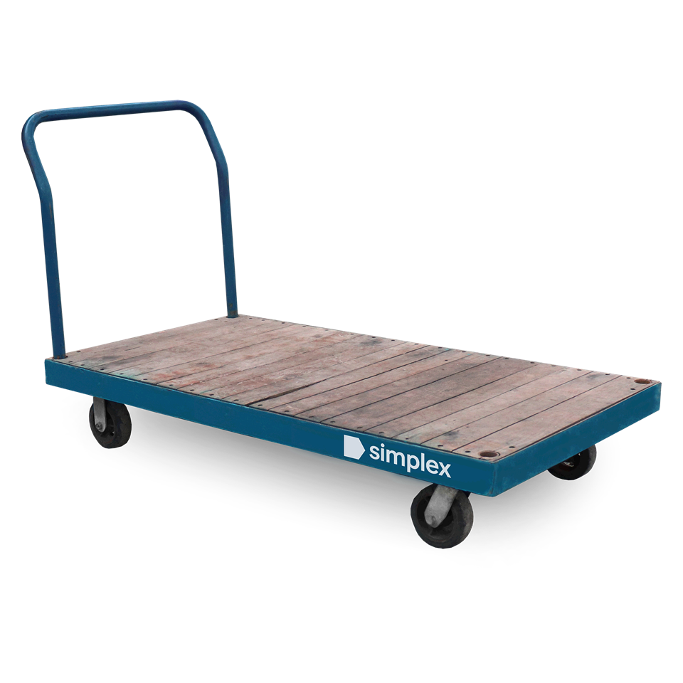 Chariot 30 po x 60 po 1200 lb