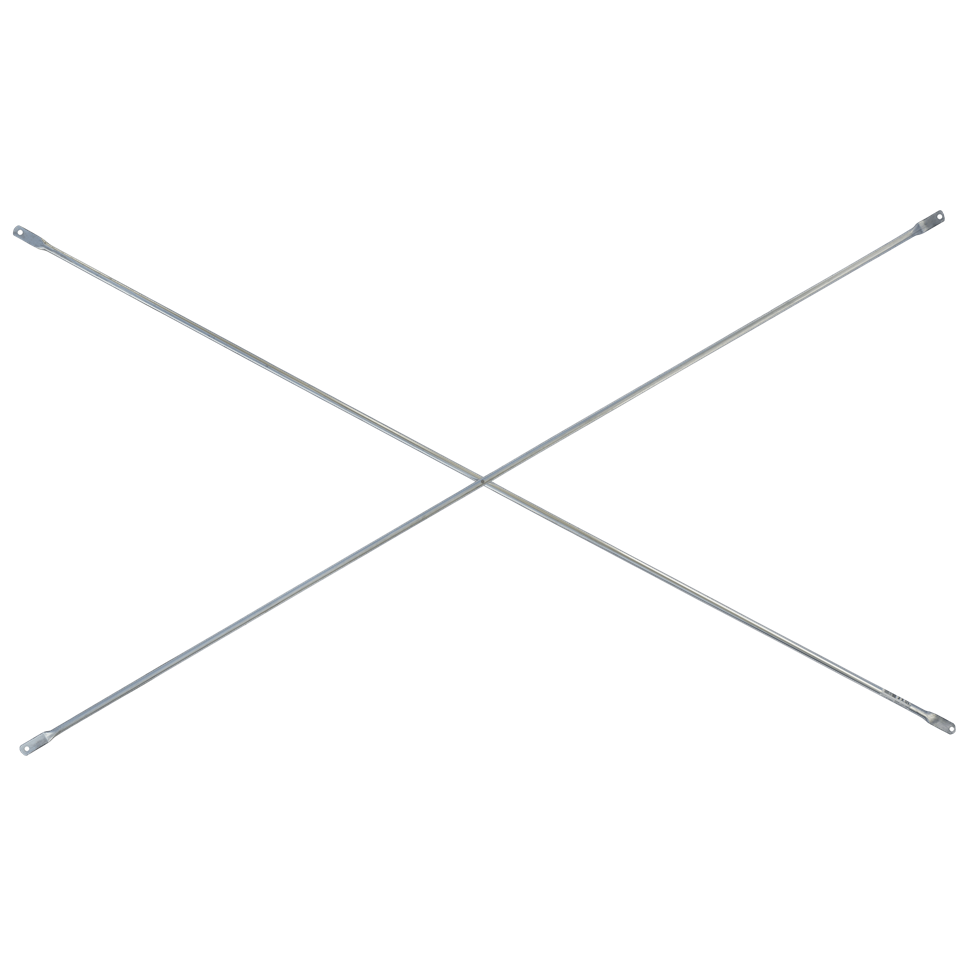 Scaffold cross brace 10 ft x 2 ft - yellow