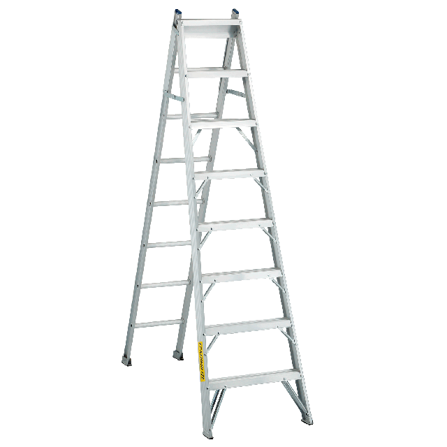 Escabeau-échelle aluminium 8 pi à 13 pi