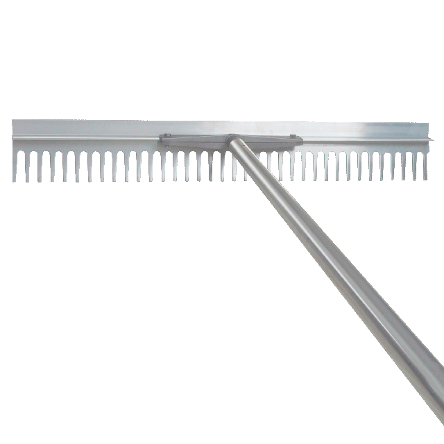 Asphalt/soil rake 36 in